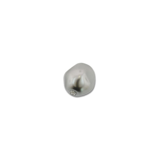 PRESTIGE Crystal, #5841 Swarovski Baroque Pearl Bead 8mm, Dark Grey (1 Piece)
