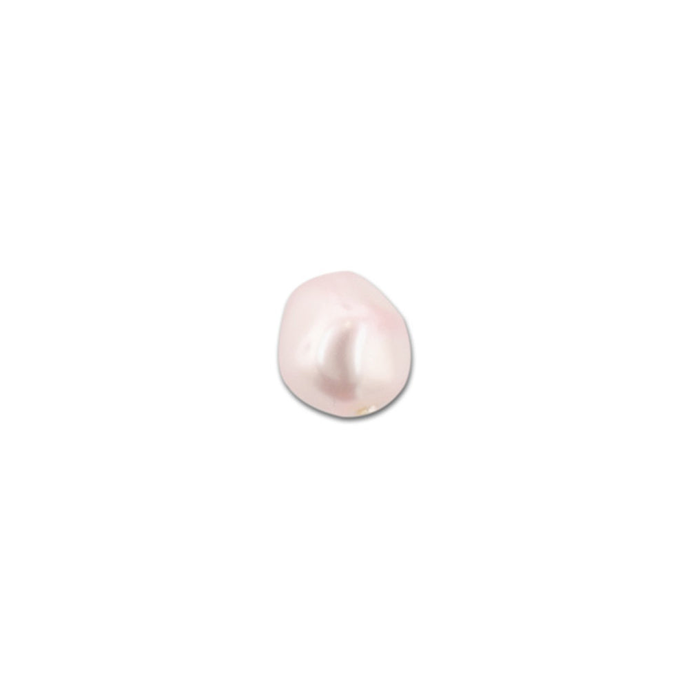 PRESTIGE Crystal, #5841 Baroque Pearl Bead 8mm, Rosaline (1 Piece)