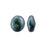 PRESTIGE Crystal, #5842 Baroque Coin Pearl Bead 10mm, Iridescent Tahitian Look (1 Piece)