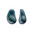 PRESTIGE Crystal, #5843 Baroque Drop Pearl Bead 12mm, Iridescent Tahitian Look (1 Piece)