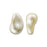 PRESTIGE Crystal, #5843 Baroque Drop Pearl Bead 12mm, Cream (1 Piece)