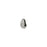 PRESTIGE Crystal, #5843 Baroque Drop Pearl Bead 16mm, Dark Grey (1 Piece)