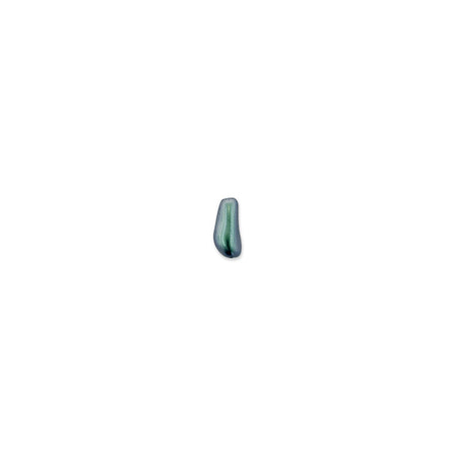 PRESTIGE Crystal, #5844 Baroque Elongated Pearl Bead 10mm, Iridescent Tahitian Look (1 Piece)