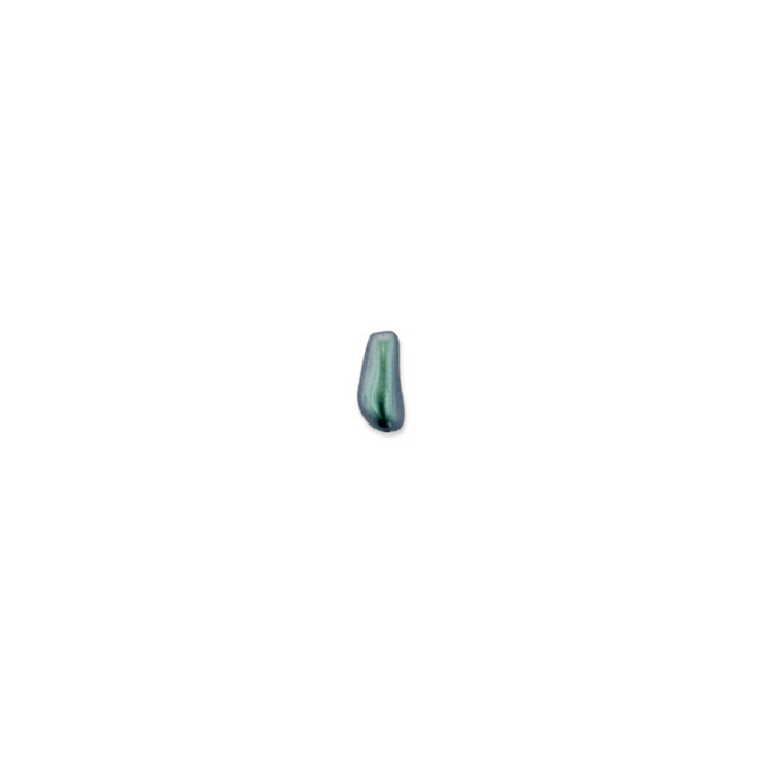 PRESTIGE Crystal, #5844 Baroque Elongated Pearl Bead 10mm, Iridescent Tahitian Look (1 Piece)