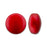 PRESTIGE Crystal, #5860 Coin Pearl Bead 12mm, Iridescent Rouge (1 Piece)