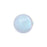 PRESTIGE Crystal, #5860 Coin Pearl Bead 10mm, Iridescent Dreamy Blue (1 Piece)