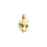 PRESTIGE Crystal, #6007 Briolette Pendant 9mm, Crystal Golden Shadow (1 Piece)
