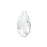 PRESTIGE Crystal, #6010 Briolette Pendant 17mm, Crystal (1 Piece)