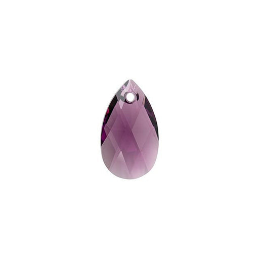 PRESTIGE Crystal, #6106 Pear-Shaped Pendant 16mm, Amethyst (1 Piece)