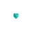 PRESTIGE Crystal, #6228 Swarovski Heart Pendant 10mm, Blue Zircon AB (1 Piece)