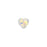 PRESTIGE Crystal, #6228 Heart Pendant 14mm, Crystal AB (1 Piece)