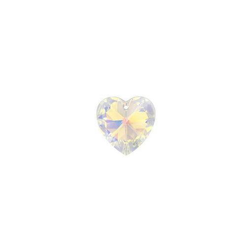 PRESTIGE Crystal, #6228 Heart Pendant 14mm, Crystal AB (1 Piece)