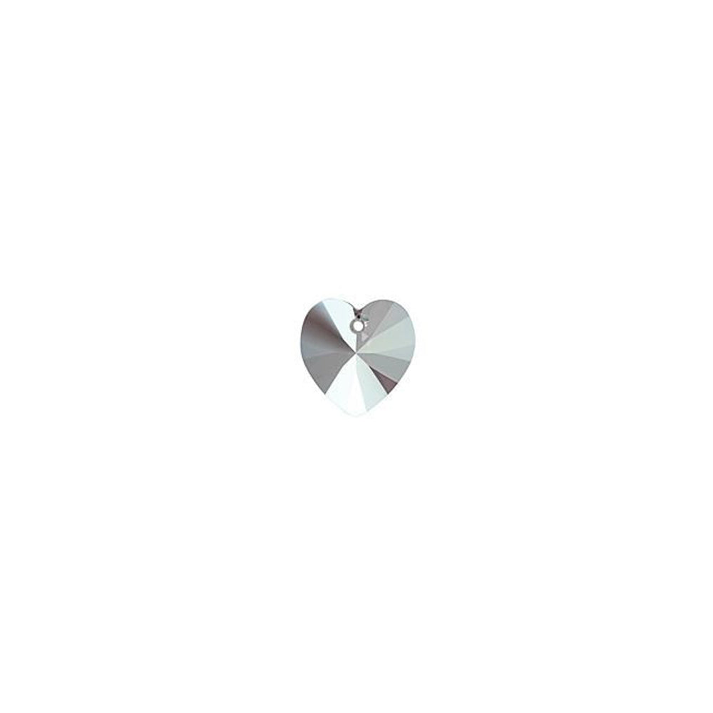 PRESTIGE Crystal, #6228 Heart Pendant 10mm, Crystal Shimmer (1 Piece)
