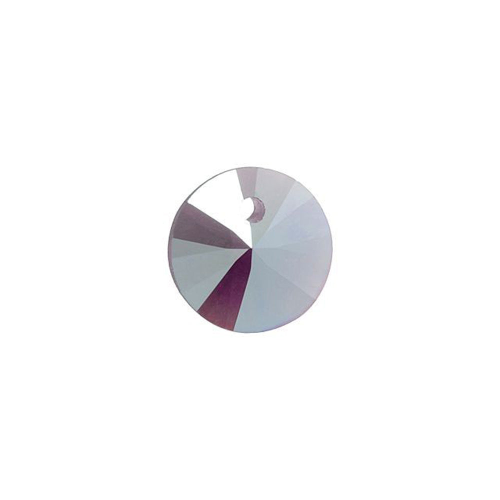 PRESTIGE Crystal, #6428 Xilion Round Pendant 6mm, Amethyst Shimmer (1 Piece)