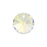 PRESTIGE Crystal, #6428 Swarovski Xilion Round Pendant 8mm, Crystal AB (1 Piece)