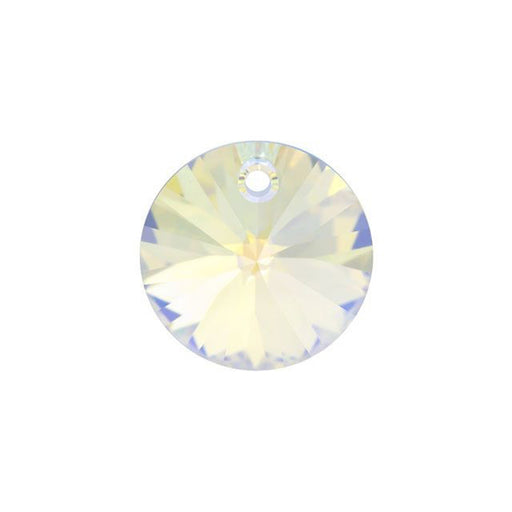PRESTIGE Crystal, #6428 Swarovski Xilion Round Pendant 8mm, Crystal AB (1 Piece)