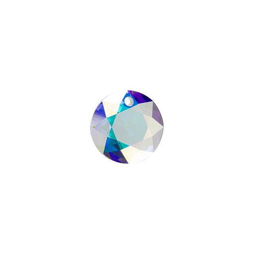 PRESTIGE Crystal, #6430 Round Classic Cut Pendant 8mm, Crystal AB (1 Piece)