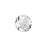 PRESTIGE Crystal, #6430 Swarovski Round Classic Cut Pendant 10mm, Crystal (1 Piece)