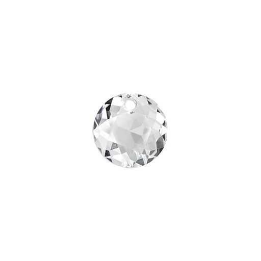 PRESTIGE Crystal, #6430 Swarovski Round Classic Cut Pendant 8mm, Crystal (1 Piece)
