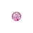 PRESTIGE Crystal, #6430 Swarovski Round Classic Cut Pendant 8mm, Rose (1 Piece)