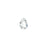 PRESTIGE Crystal, #6433 Pear Cut Pendant 9mm, Crystal (1 Piece)