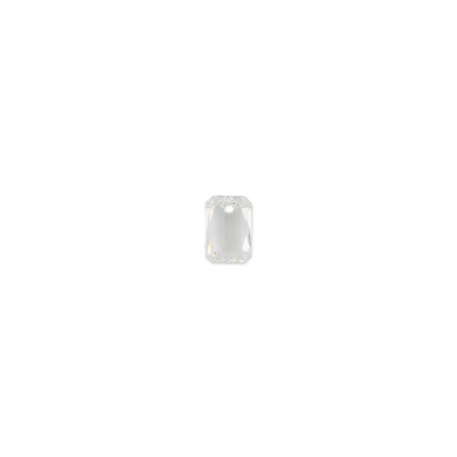PRESTIGE Crystal, #6435 Emerald Cut Pendant 12mm, Crystal (1 Piece)