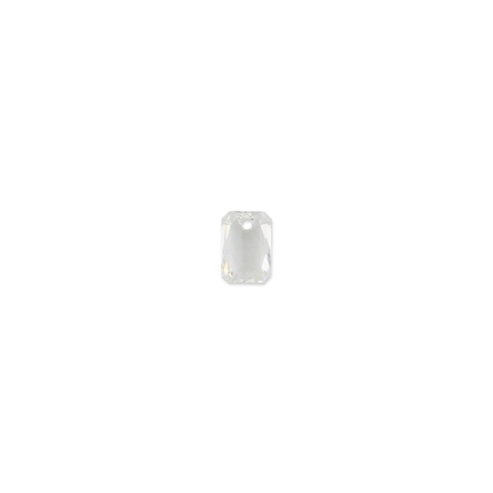 PRESTIGE Crystal, #6435 Emerald Cut Pendant 12mm, Crystal (1 Piece)