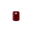 PRESTIGE Crystal, #6435 Emerald Cut Pendant 9mm, Siam (1 Piece)