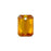 PRESTIGE Crystal, #6435 Emerald Cut Pendant 12mm, Topaz (1 Piece)