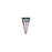 PRESTIGE Crystal, #6480 Swarovski Spike Pendant 18mm, Crystal Vitrail Medium (1 Piece)