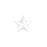 PRESTIGE Crystal, #6714 Swarovski Star Pendant 20mm, Crystal (1 Piece)