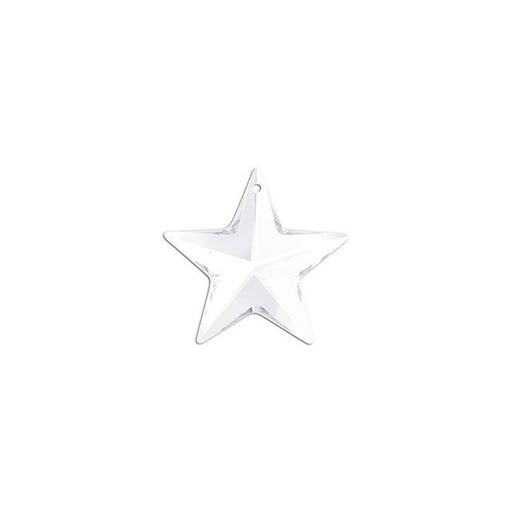 PRESTIGE Crystal, #6714 Swarovski Star Pendant 20mm, Crystal (1 Piece)