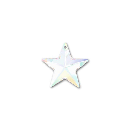 PRESTIGE Crystal, #6714 Star Pendant 20mm, Crystal AB (1 Piece)