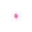 PRESTIGE Crystal, #H2038 Hotfix Round Flatback Rhinestone SS10, Electric Pink LacquerPRO (1 Piece)
