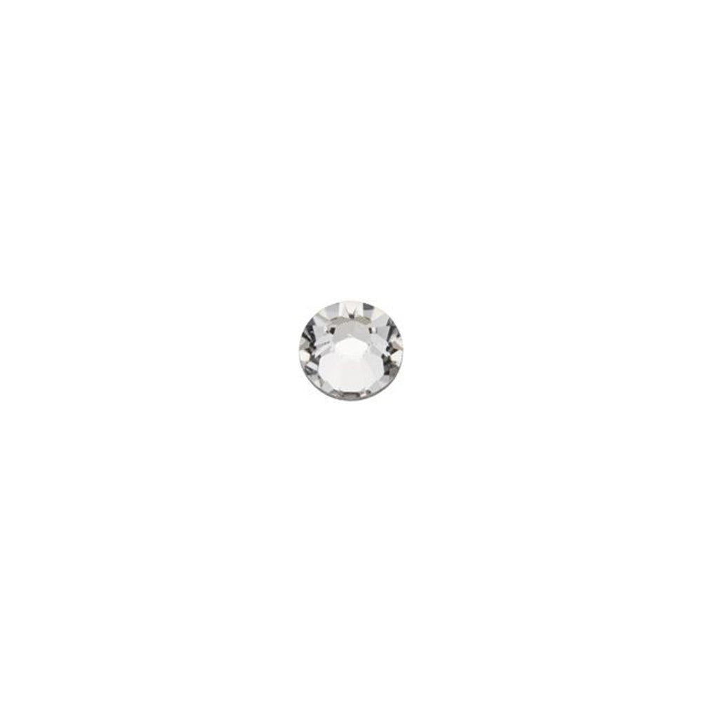PRESTIGE Crystal, #H2038 Hotfix Round Flatback Rhinestone SS10, Crystal (1 Piece)