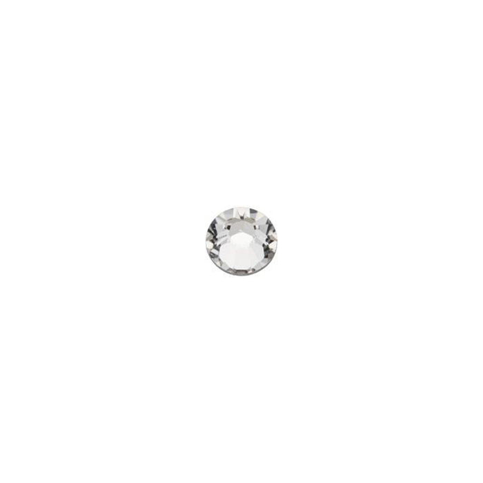 PRESTIGE Crystal, #H2038 Hotfix Round Flatback Rhinestone SS10, Crystal (1 Piece)