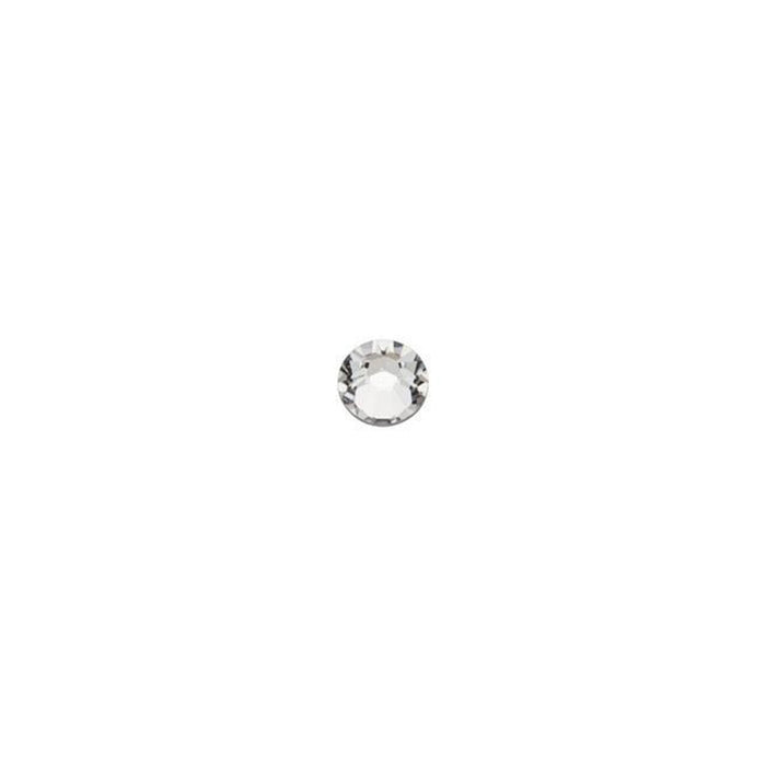 PRESTIGE Crystal, #H2038 Hotfix Round Flatback Rhinestone SS8, Crystal (1 Piece)