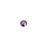 PRESTIGE Crystal, #H2038 Hotfix Round Flatback Rhinestone SS10, Iris (1 Piece)