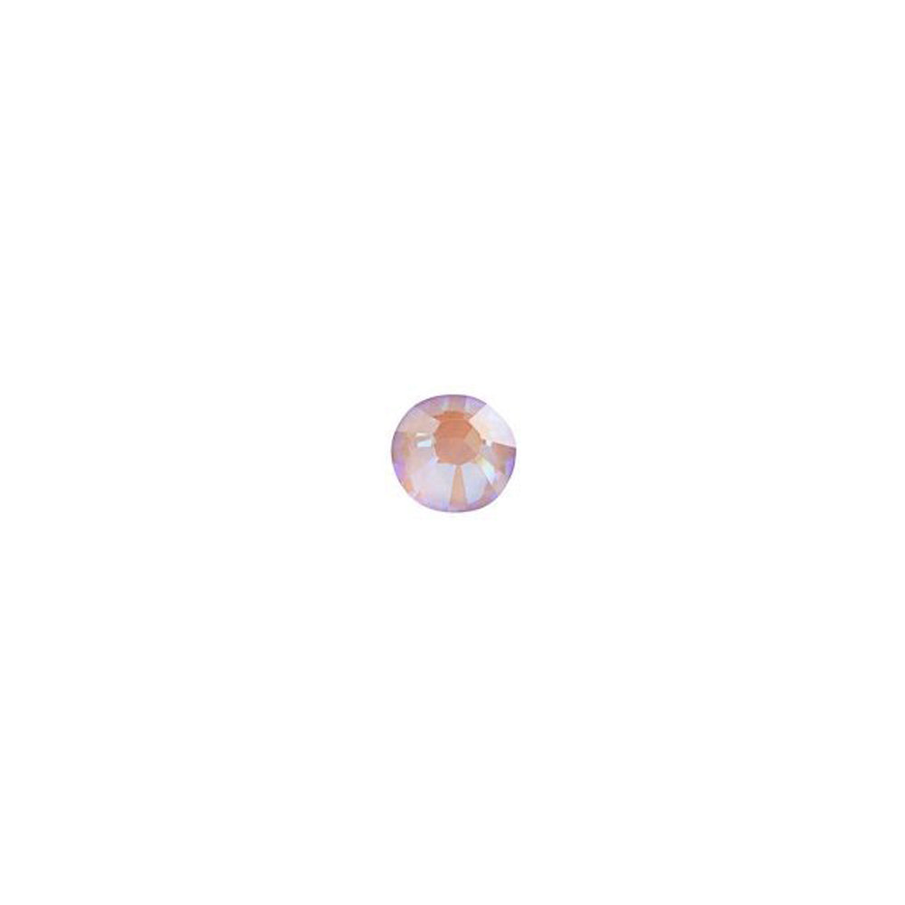 PRESTIGE Crystal, #H2038 Hotfix Round Flatback Rhinestone SS10, Lavender DeLite LacquerPRO (1 Piece)