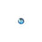 PRESTIGE Crystal, #H2038 Hotfix Round Flatback Rhinestone SS10, Ocean DeLite LacquerPRO (1 Piece)