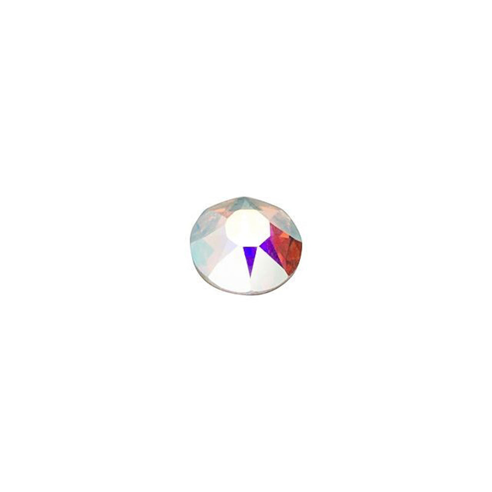 PRESTIGE Crystal, #H2078 Hotfix Round Flatback Rhinestone SS16, Crystal AB (1 Piece)