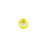 PRESTIGE Crystal, #H2078 Hotfix Round Flatback Rhinestone SS16, Electric Yellow LacquerPRO DeLite (1 Piece)