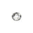 PRESTIGE Crystal, #H2078 Hotfix Round Flatback Rhinestone SS20, Crystal (1 Piece)