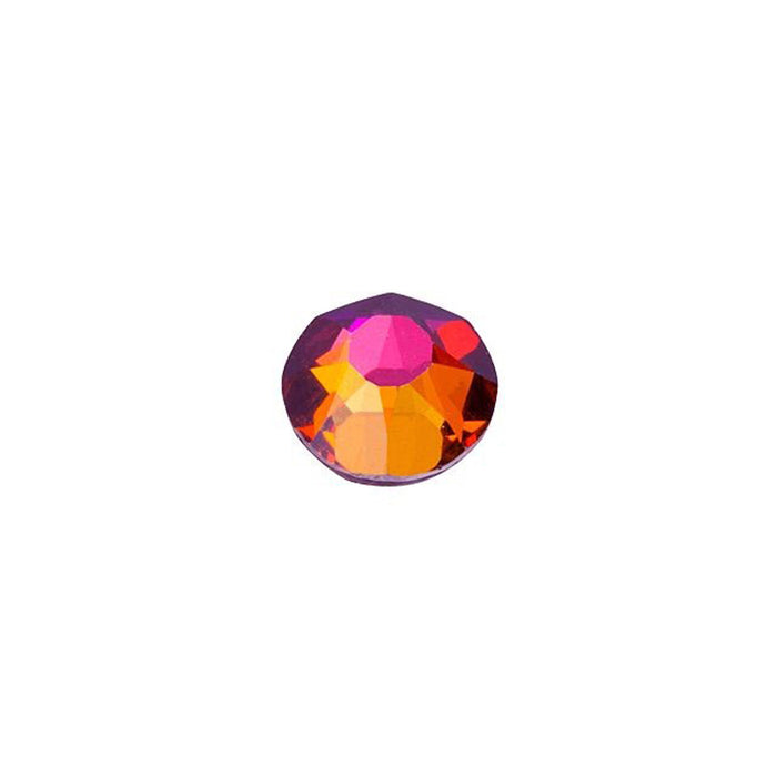 PRESTIGE Crystal, #H2078 Hotfix Round Flatback Rhinestone SS20, Crystal Volcano (1 Piece)
