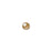 PRESTIGE Crystal, #H2080 Hotfix Round Cabochon Flatback SS10, Golden Shadow Pearl (1 Piece)