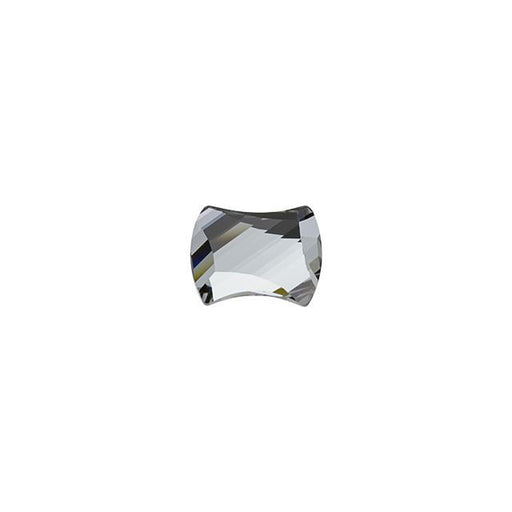 PRESTIGE Crystal, #H2540 Hotfix Curvy Flatback Rhinestone 7x5.5mm, Crystal Silver Night (1 Piece)