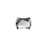 PRESTIGE Crystal, #H2540 Hotfix Curvy Flatback Rhinestone 9x7mm, Crystal Silver Night (1 Piece)
