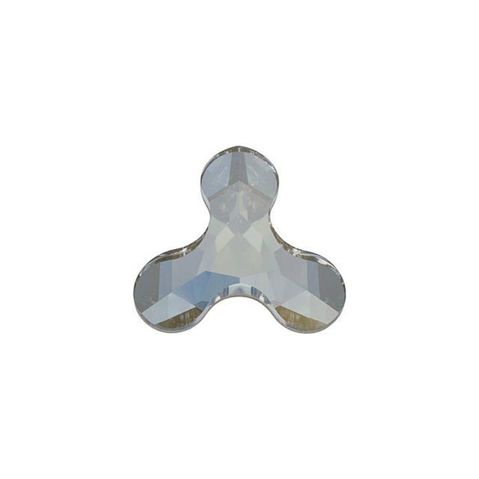 PRESTIGE Crystal, #H2708 Hotfix Molecule Flatback Rhinestone 8x8.5mm, Crystal Blue Shade (1 Piece)
