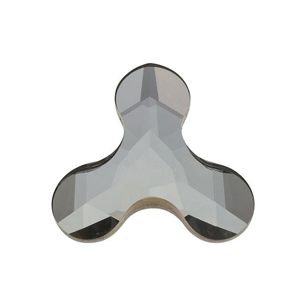 PRESTIGE Crystal, #H2708 Hotfix Molecule Flatback Rhinestone 12.5x13.5mm, Crystal Silver Night (1 Piece)