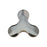 PRESTIGE Crystal, #H2708 Hotfix Molecule Flatback Rhinestone 12.5x13.5mm, Crystal Silver Night (1 Piece)